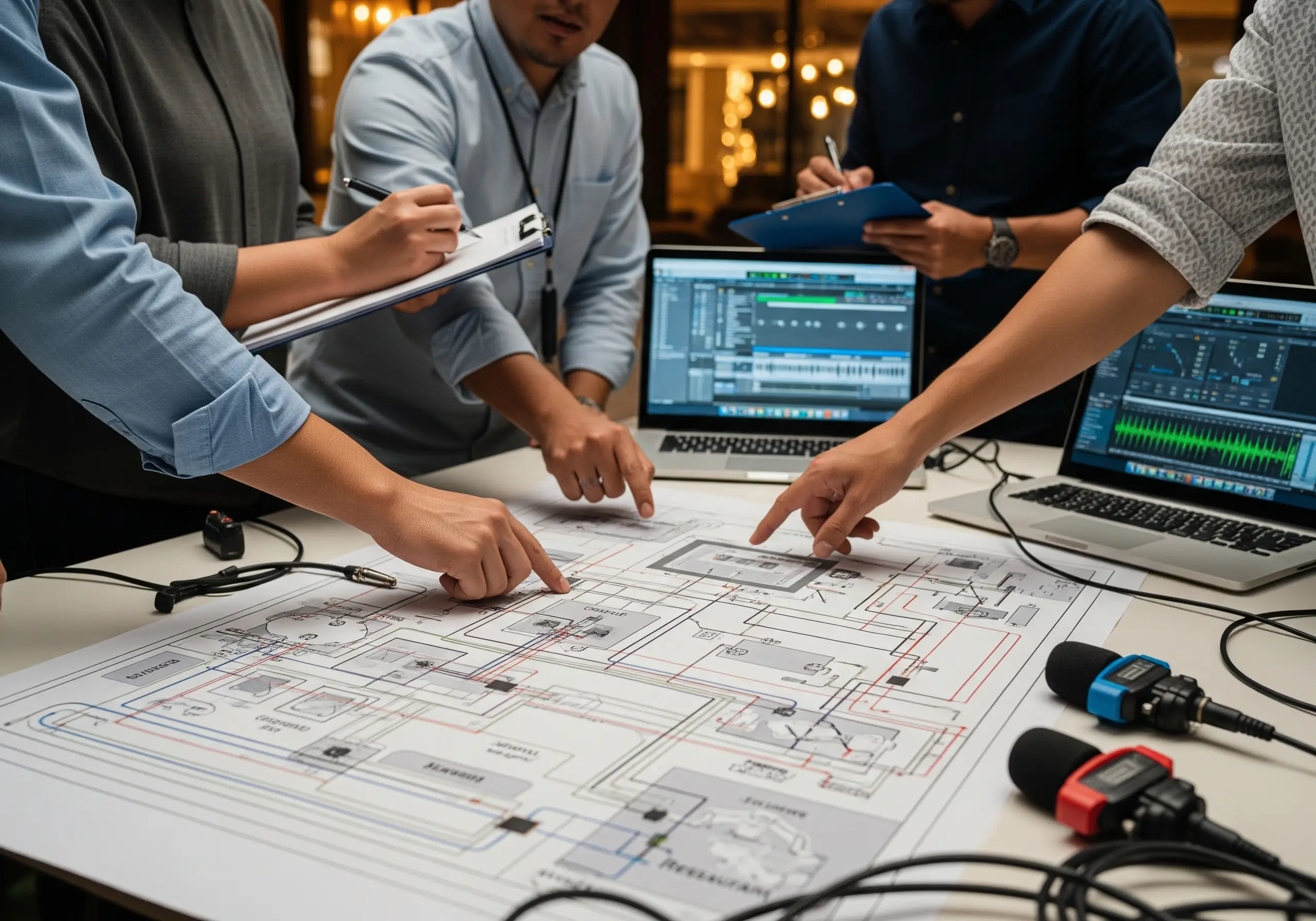Diseño de sistemas de audio para hoteles
